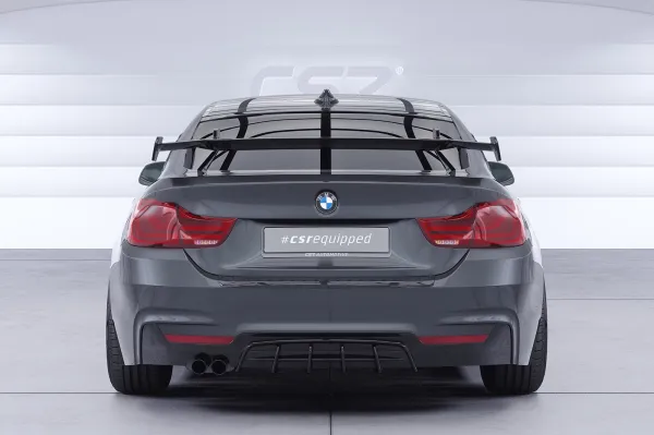 CSR Schwanenhals Heckflügel mit ABE für BMW 4er F36 Gran Coupe SHF027-D01-F