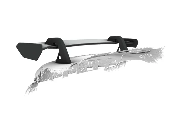 CSR Schwanenhals Heckflügel mit ABE für BMW 4er F36 Gran Coupe SHF027-D02-F