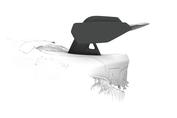 CSR Schwanenhals Heckflügel mit ABE für BMW 4er F36 Gran Coupe SHF027-D02-F