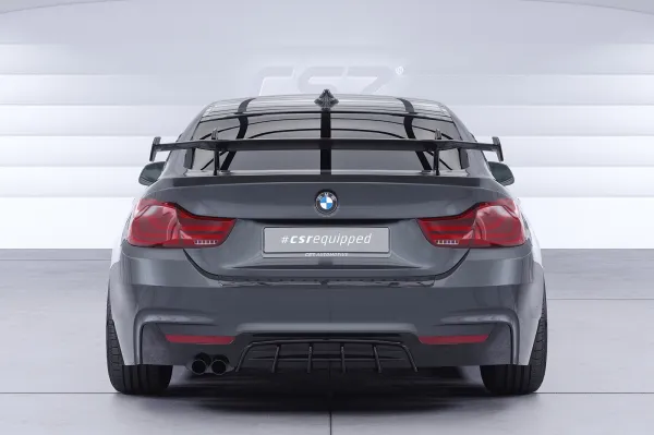 CSR Schwanenhals Heckflügel mit ABE für BMW 4er F36 Gran Coupe SHF027-D02-F