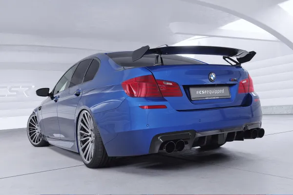 CSR Schwanenhals Heckflügel mit ABE für BMW 5er / M5 F10 Limousine SHF042-D01-F
