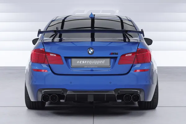 CSR Schwanenhals Heckflügel mit ABE für BMW 5er / M5 F10 Limousine SHF042-D01-F