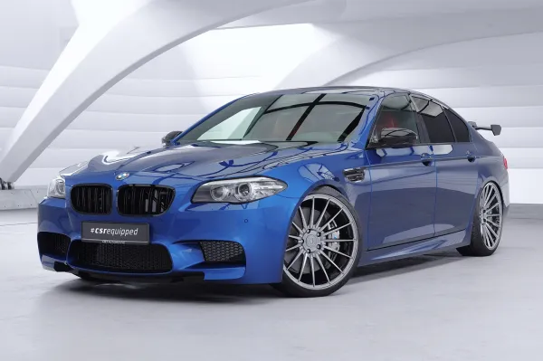 CSR Schwanenhals Heckflügel mit ABE für BMW 5er / M5 F10 Limousine SHF042-D01-F