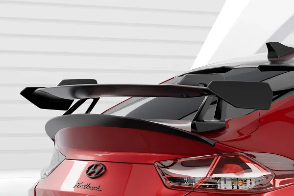 CSR Schwanenhals Heckflügel mit ABE für Hyundai I30 (PD) Fastback SHF063-D01-F