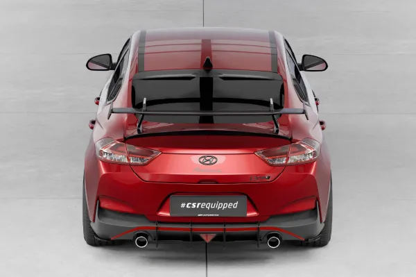 CSR Schwanenhals Heckflügel mit ABE für Hyundai I30 (PD) Fastback SHF063-D01-F