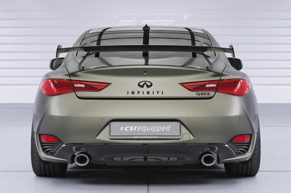 CSR Schwanenhals Heckflügel für Infiniti Q60 / Q60S Coupe SHF014-D01