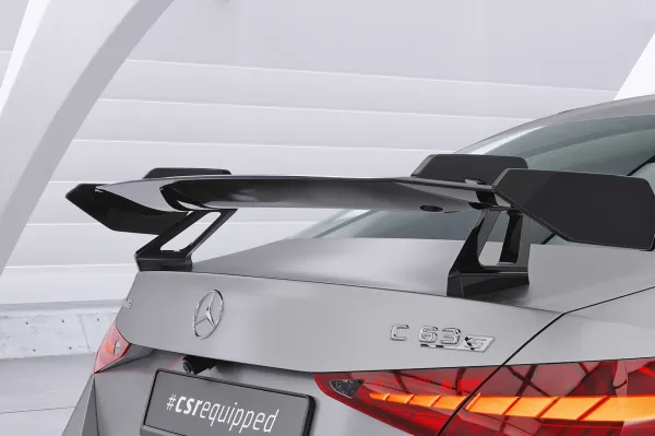 CSR Schwanenhals Heckflügel mit ABE für Mercedes-Benz C-Klasse (W206) Limousine SHF032-D01-F