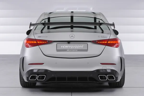 CSR Schwanenhals Heckflügel mit ABE für Mercedes-Benz C-Klasse (W206) Limousine SHF032-D01-F