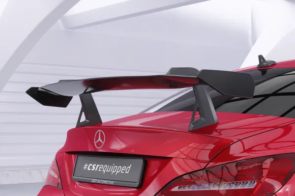 CSR Schwanenhals Heckflügel mit ABE für Mercedes-Benz CLA (C117) Limousine SHF069-D02