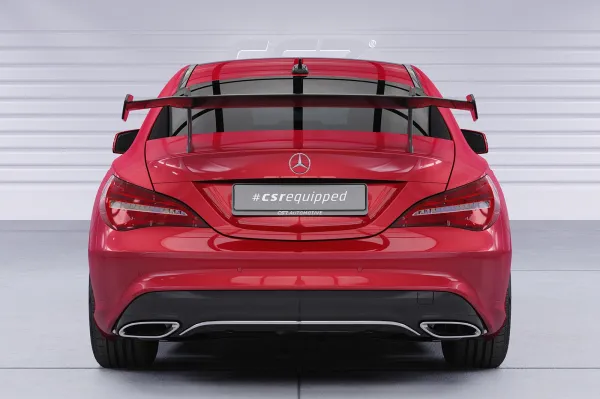 CSR Schwanenhals Heckflügel mit ABE für Mercedes-Benz CLA (C117) Limousine SHF069-D02