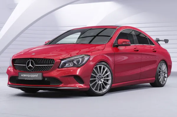 CSR Schwanenhals Heckflügel mit ABE für Mercedes-Benz CLA (C117) Limousine SHF069-D02