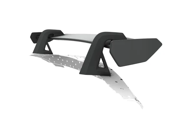 CSR Schwanenhals Heckflügel mit ABE für Mercedes-Benz SLK / SLC R172 SHF028-D02-F