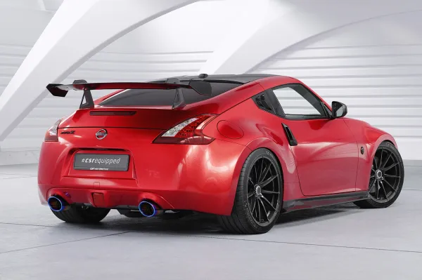 CSR Schwanenhals Heckflügel mit ABE für Nissan 370Z (Z34) Coupe SHF061-D02-F