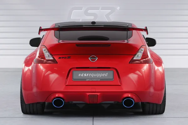 CSR Schwanenhals Heckflügel mit ABE für Nissan 370Z (Z34) Coupe SHF061-D02-F