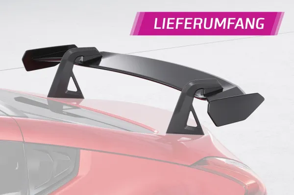 CSR Schwanenhals Heckflügel mit ABE für Nissan 370Z (Z34) Coupe SHF061-D02-F