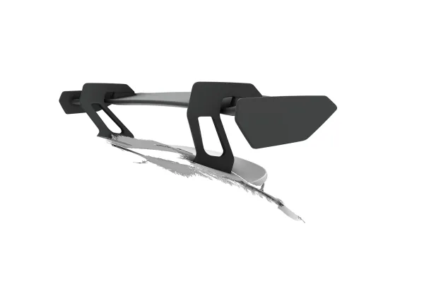 CSR Schwanenhals Heckflügel mit ABE für Porsche Cayman 987c SHF029-D01-F