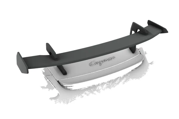 CSR Schwanenhals Heckflügel mit ABE für Porsche Cayman 987c SHF029-D01-F