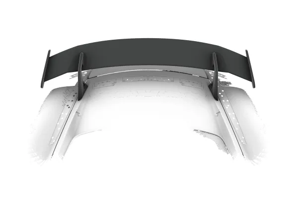 CSR Schwanenhals Heckflügel mit ABE für Porsche Cayman 987c SHF029-D02-F