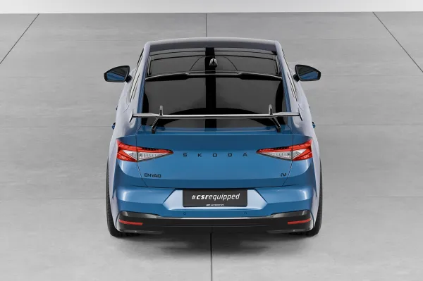 CSR Schwanenhals Heckflügel mit ABE für Skoda Enyaq iV Coupe SHF009-D01-F