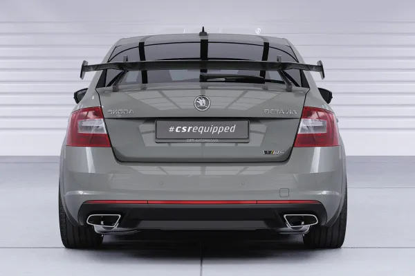 CSR Schwanenhals Heckflügel mit ABE für Skoda Octavia 3 (Typ 5E) Limousine SHF067-D01-F
