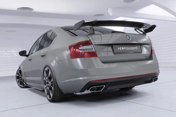 CSR Schwanenhals Heckflügel mit ABE für Skoda Octavia 3 (Typ 5E) Limousine SHF067-D01-F