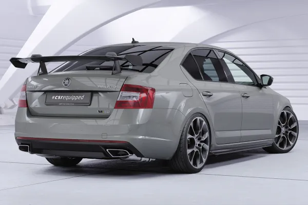 CSR Schwanenhals Heckflügel mit ABE für Skoda Octavia 3 (Typ 5E) Limousine SHF067-D02-F