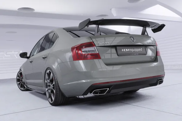 CSR Schwanenhals Heckflügel mit ABE für Skoda Octavia 3 (Typ 5E) Limousine SHF067-D02-F