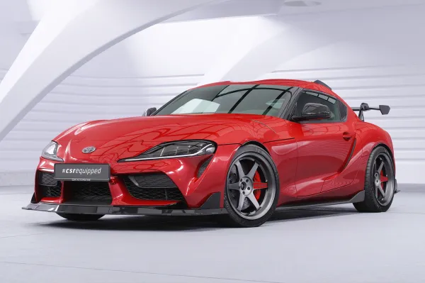CSR Schwanenhals Heckflügel mit ABE für Toyota GR Supra (A90) SHF030-D01-F