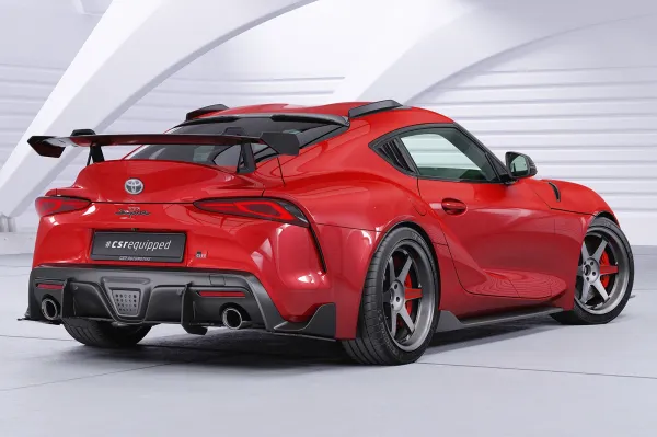 CSR Schwanenhals Heckflügel mit ABE für Toyota GR Supra (A90) SHF030-D02-F