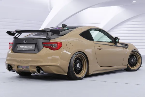 CSR Schwanenhals Heckflügel mit ABE für Toyota GT86 (ZN6) / Subaru BRZ (1.Gen) SHF006-D01