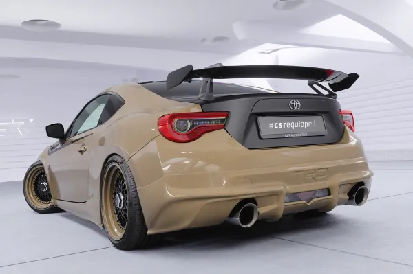 CSR Schwanenhals Heckflügel mit ABE für Toyota GT86 (ZN6) / Subaru BRZ (1.Gen) SHF006-D01