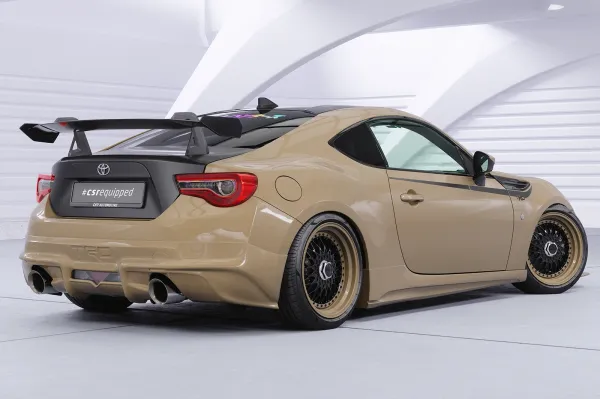 CSR Schwanenhals Heckflügel mit ABE für Toyota GT86 (ZN6) / Subaru BRZ (1.Gen) SHF006-D02