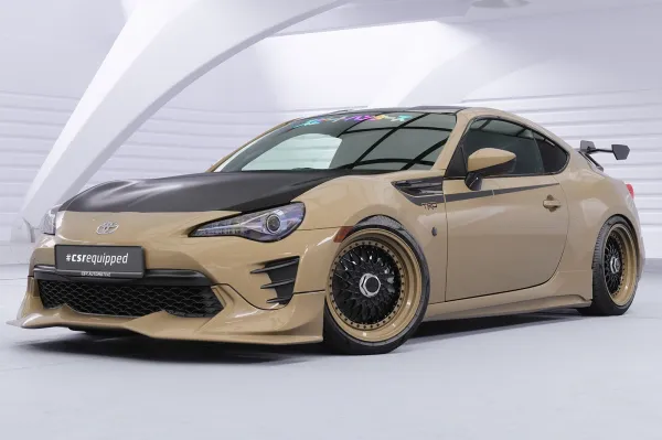 CSR Schwanenhals Heckflügel mit ABE für Toyota GT86 (ZN6) / Subaru BRZ (1.Gen) SHF006-D02