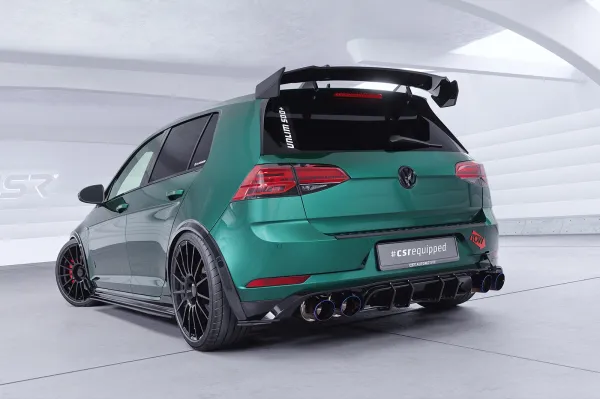 CSR Schwanenhals Heckflügel mit ABE für VW Golf 7 GTI SHF052-F01