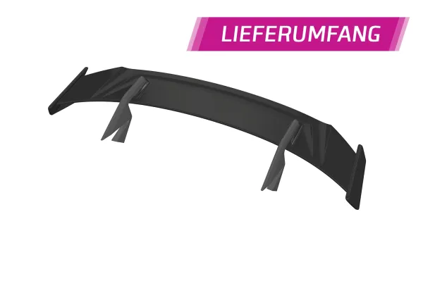 CSR Schwanenhals Heckflügel mit ABE für VW Golf 8 Basis/ R-Line/ GTE SHF051-F01