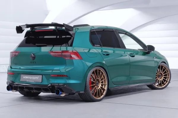 CSR Schwanenhals Heckflügel mit ABE für VW Golf 8 GTI/ GTD/ R SHF050-F01