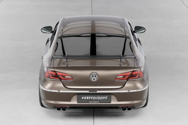CSR Schwanenhals Heckflügel mit ABE für VW Passat CC SHF062-D02-F