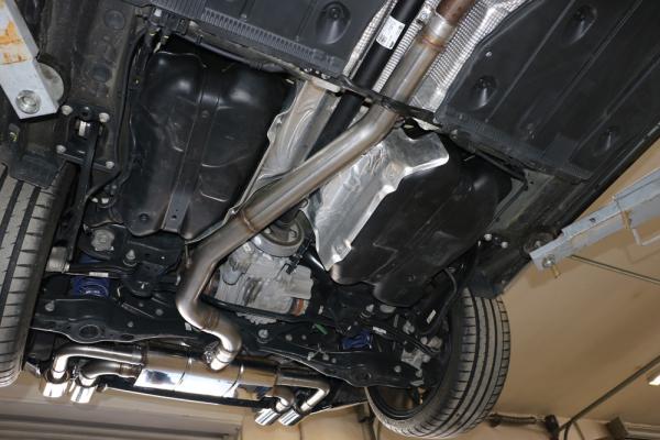 Fox passend für Cupra Ateca/ Seat Ateca Cupra 4x4 - 5FP Halbanlage ab Kat - 2x106x71 Typ 44 rechts/links - mit 2 elektronischen Klappen  SE100035-748