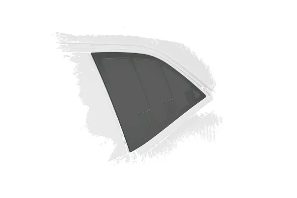 CSR Seitenscheibenblenden für Dodge Challenger (3.Gen) SSB026-K Kupfer matt (keine Lackierung erforderlich)