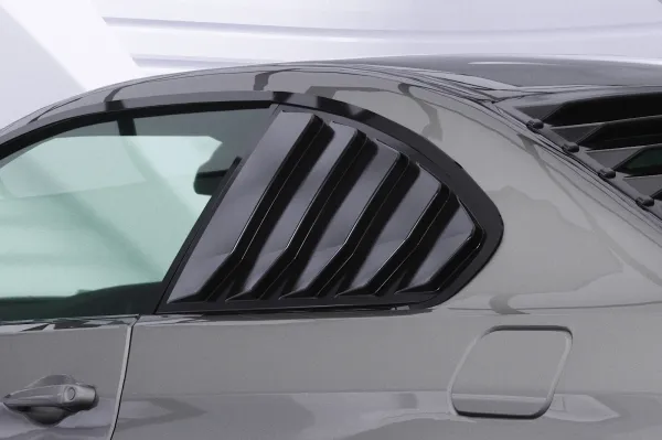 CSR Seitenscheibenblenden mit ABE für BMW 3er E92 / M3 E92 Coupe SSB038-C Carbon Look glänzend (keine Lackierung erforderlich)