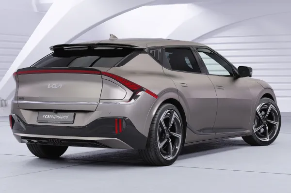 CSR Seitenscheibenblenden mit ABE für Kia EV6 SSB028-M Carbon Look matt strukturiert (keine Lackierung erforderlich)