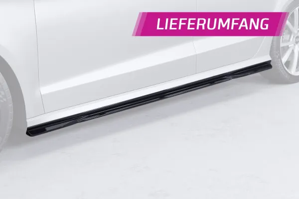 CSR Seitenschweller mit ABE für Audi A3 8V Limo SS588-L Lackierung erforderlich