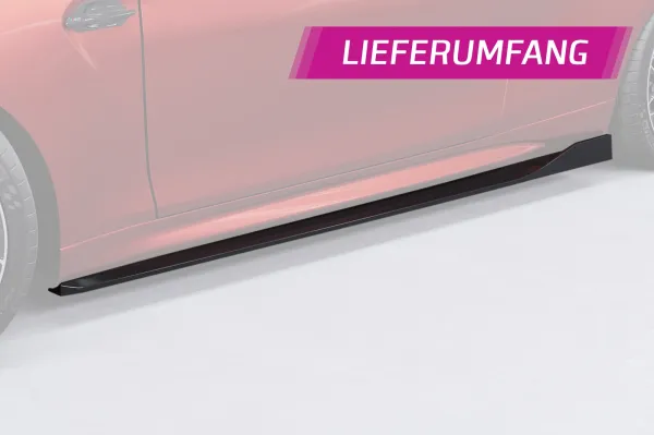 CSR Seitenschweller mit ABE für BMW M2 F87 SS553-K Kupfer matt (keine Lackierung erforderlich)