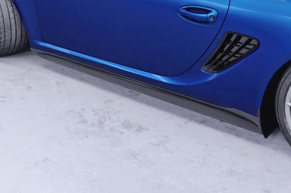 CSR Seitenschweller mit ABE für Porsche Cayman 987C SS559-L Lackierung erforderlich (unlackiert)