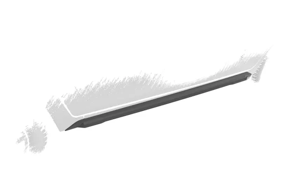 CSR Seitenschweller mit ABE für Toyota Aygo 2 SS493-C Carbon Look Hochglanz (keine Lackierung erforderlich)