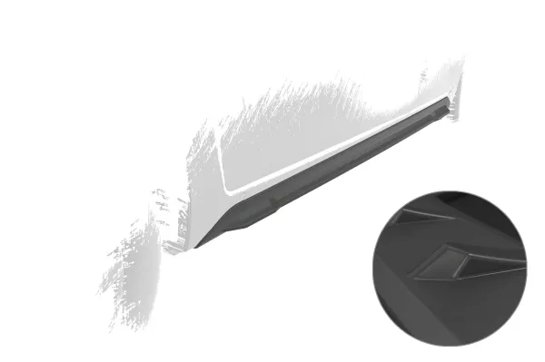 CSR Seitenschweller mit ABE für Toyota Aygo 2 SS493-L Lackierung erforderlich (unlackiert)