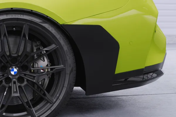 CSR Side Blades / Side Spats mit ABE für BMW M3 G81 BL008-M Carbon Look matt strukturiert (keine Lackierung erforderlich)