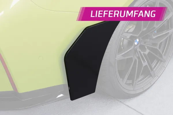 CSR Side Blades / Side Spats mit ABE für BMW M3 G81 BL008-K Kupfer matt (keine Lackierung erforderlich)