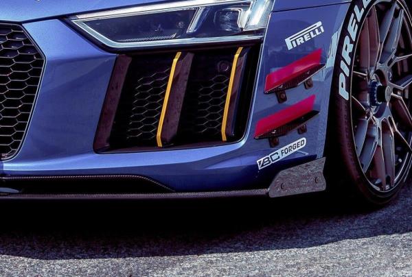 Maxton Design Flaps Wings vorne (Canards) für Audi R8 Mk.2