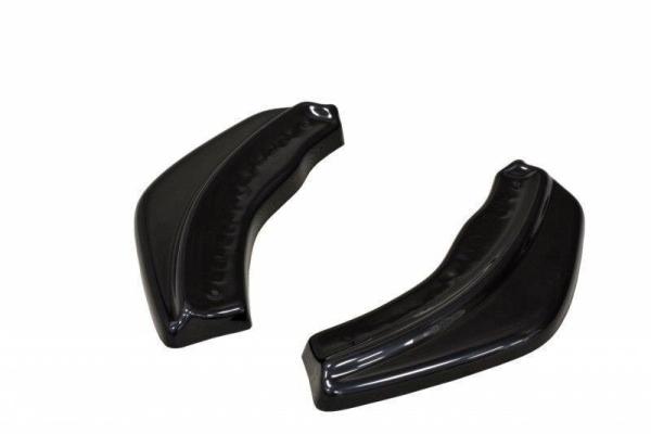 Maxton Design Heck Ansatz Flaps Diffusor für Ford Focus RS Mk1 schwarz Hochglanz